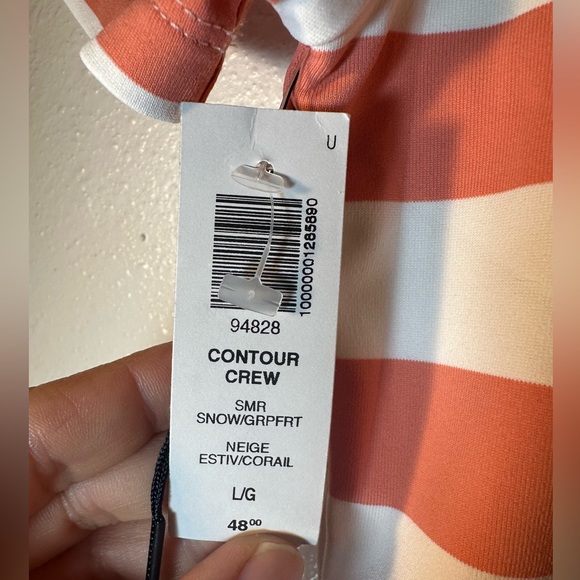 Aritzia Babaton Contour Muscle Bodysuit White Coral
Strips L - Picture 7 of 13